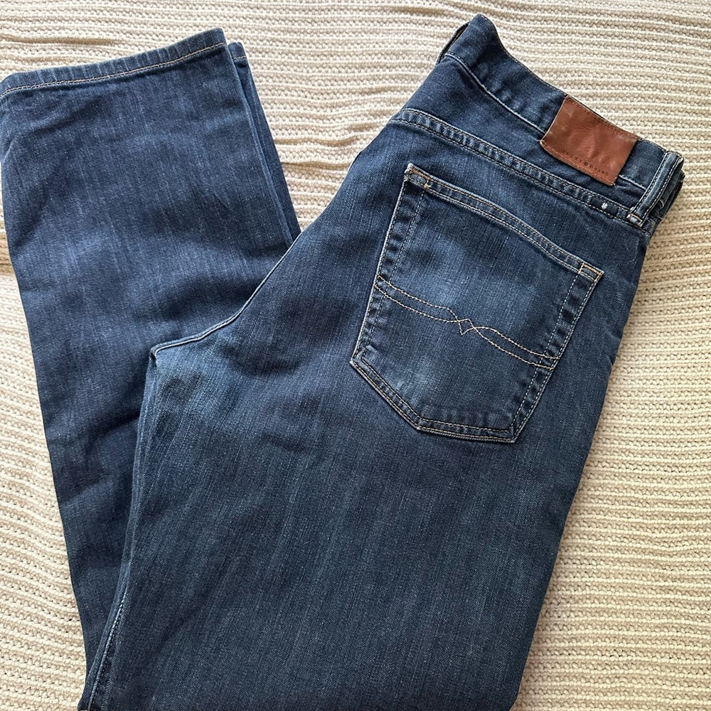 Lucky Brand Blue Straight Jeans Classic Fit 221 original straight